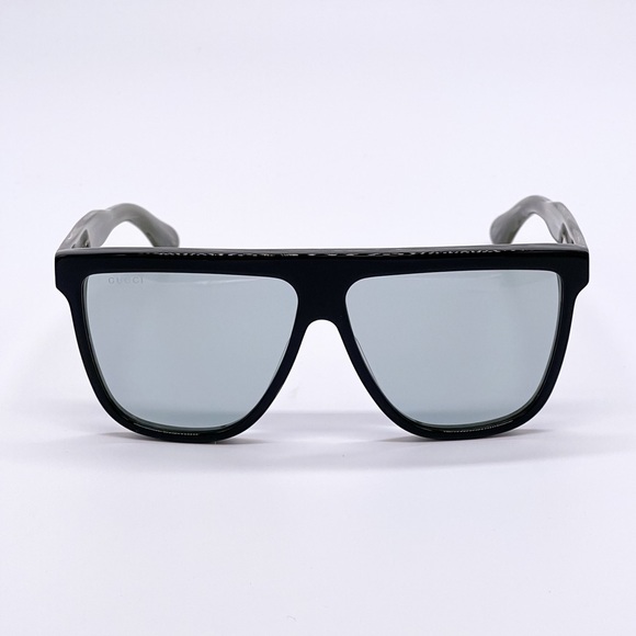 NEW GUCCI GG0582S 004 UNISEX SHIELD SUNGLASSES GUCCI GG0582S - Picture 3 of 14